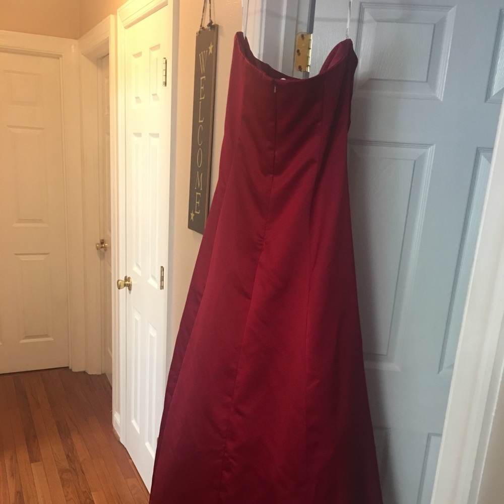 David’s Bridal bridesmaid dress